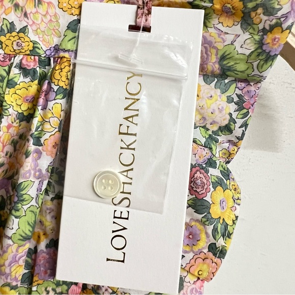 New Girls LoveShackFancy Decker Liberty Fabric Floral Dress Golden Meadows - Picture 7 of 7